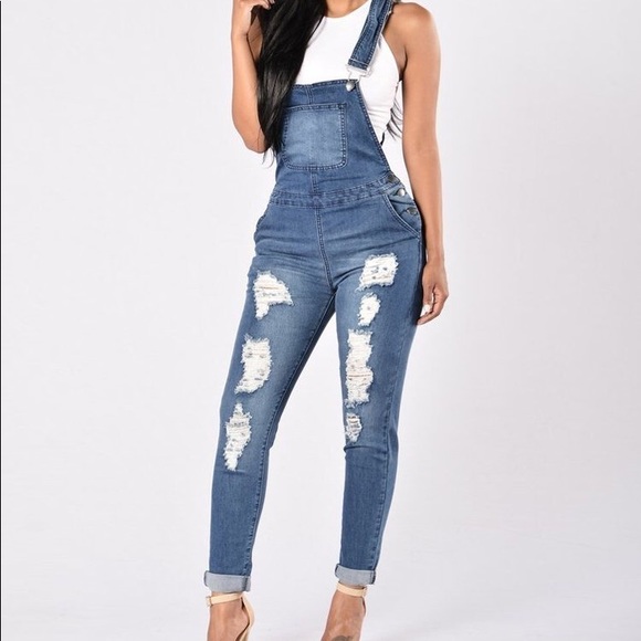 vip jeans overalls